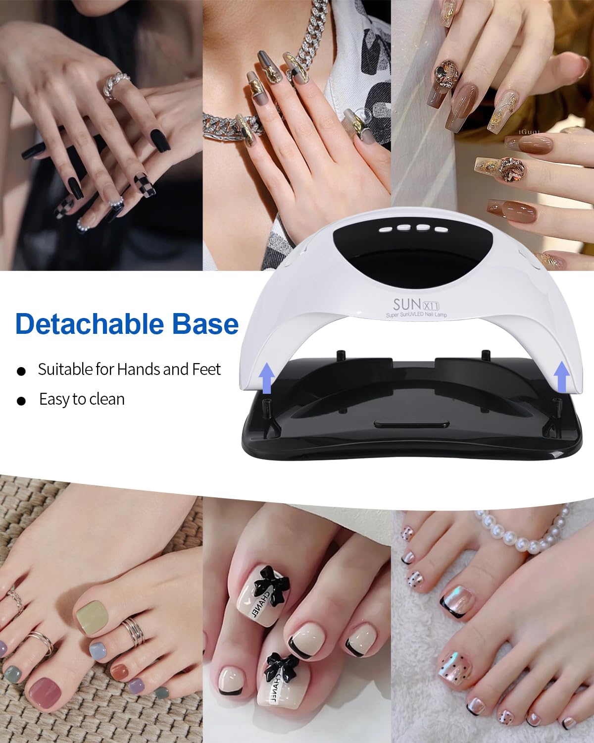 WEVILI four timer settings tailor cure duration to each layer.