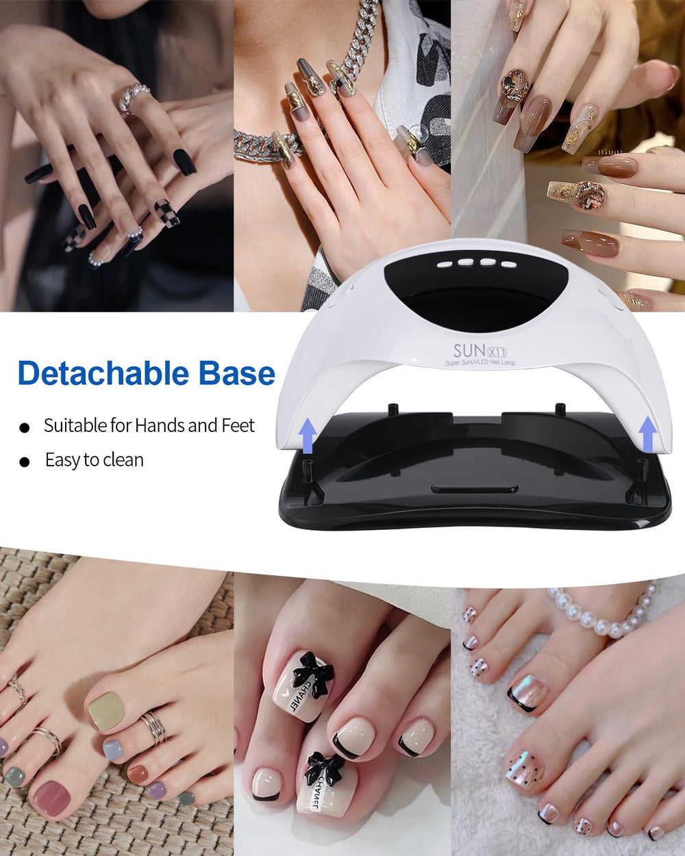 WEVILI four timer settings tailor cure duration to each layer.