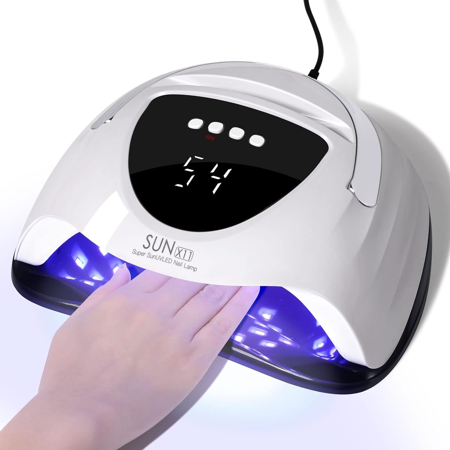 WEVILI built-in safety features protect eyes and skin during curing.