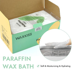 wewax unscented paraffin wax refills close-up, clean spa experience