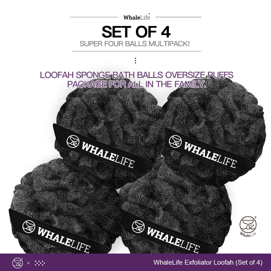 Calidad premium de WhaleLife, durable y reutilizable.