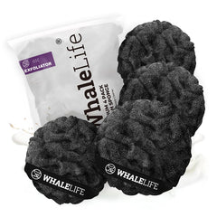 Esponja WhaleLife con doble capa externa para exfoliar la piel.