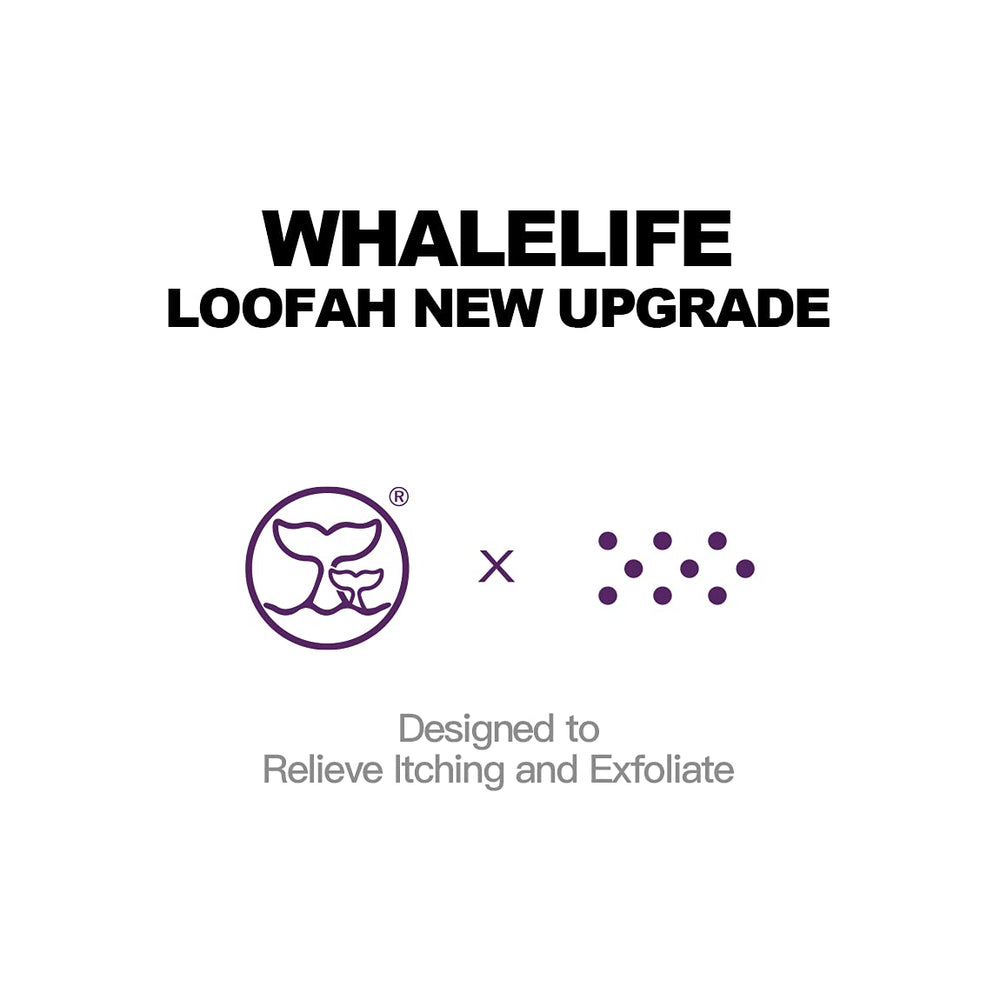 Esponja WhaleLife apta para toda la familia y manos ergonómicas.