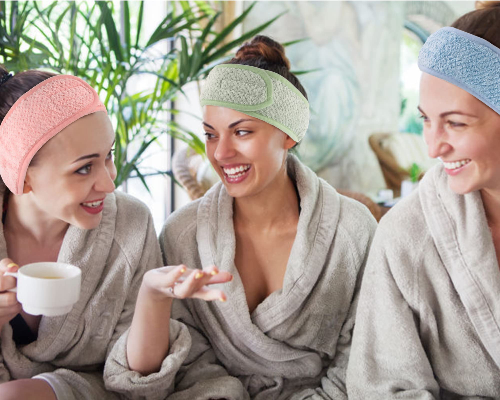 Whaline banda con ajuste ergonómico, cómoda para yoga y deportes.