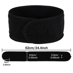 Whaline headband close-up showing soft, skin-friendly fabric for comfortable wear.
