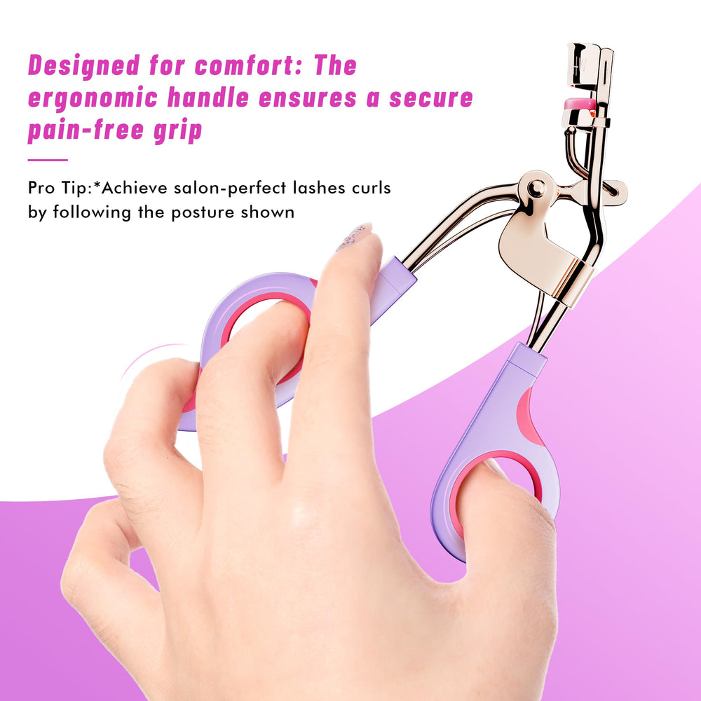 Whalrace eyelash curler six refills package, convenient replacement ready