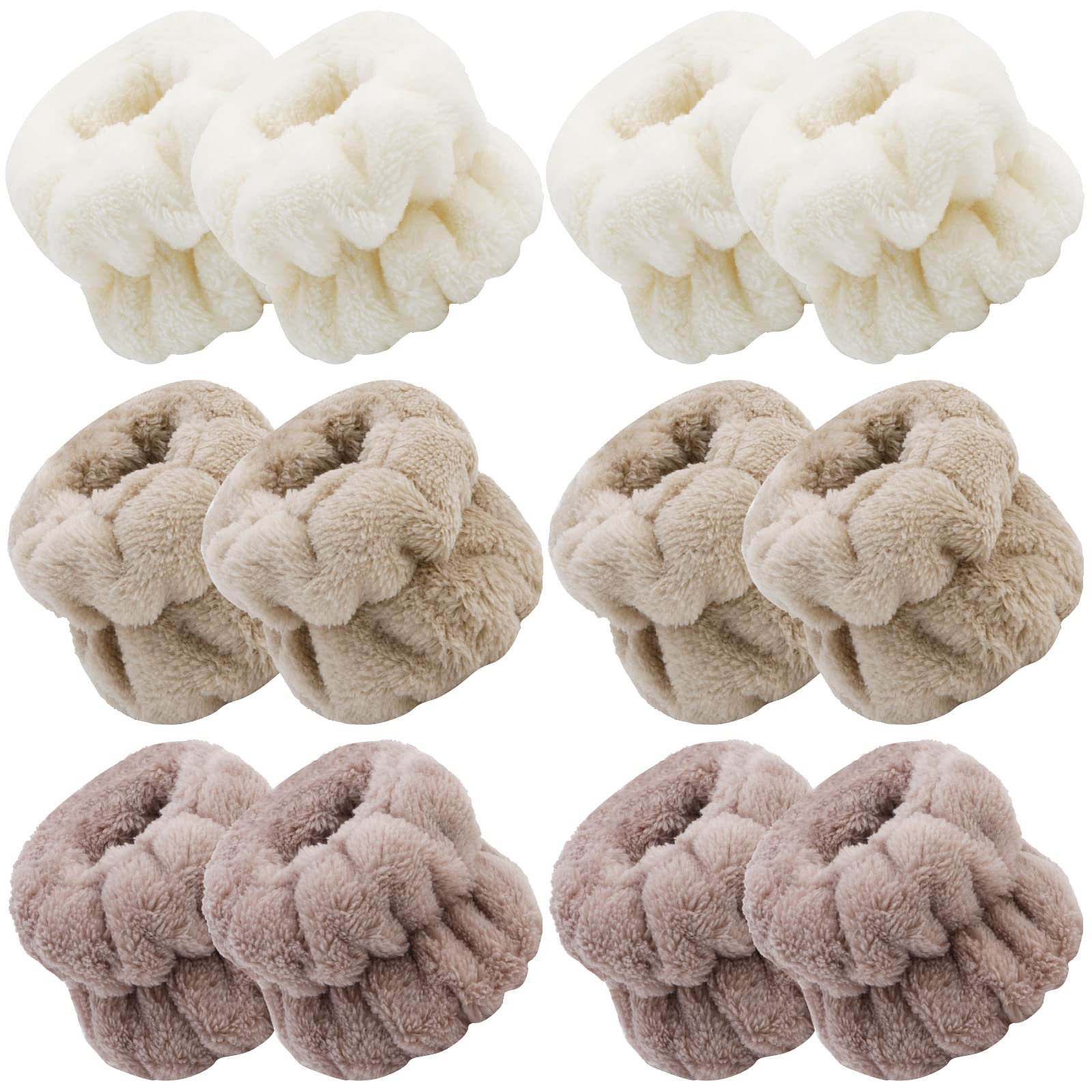 WHAVEL pulseras absorbentes para lavado facial evitan salpicaduras