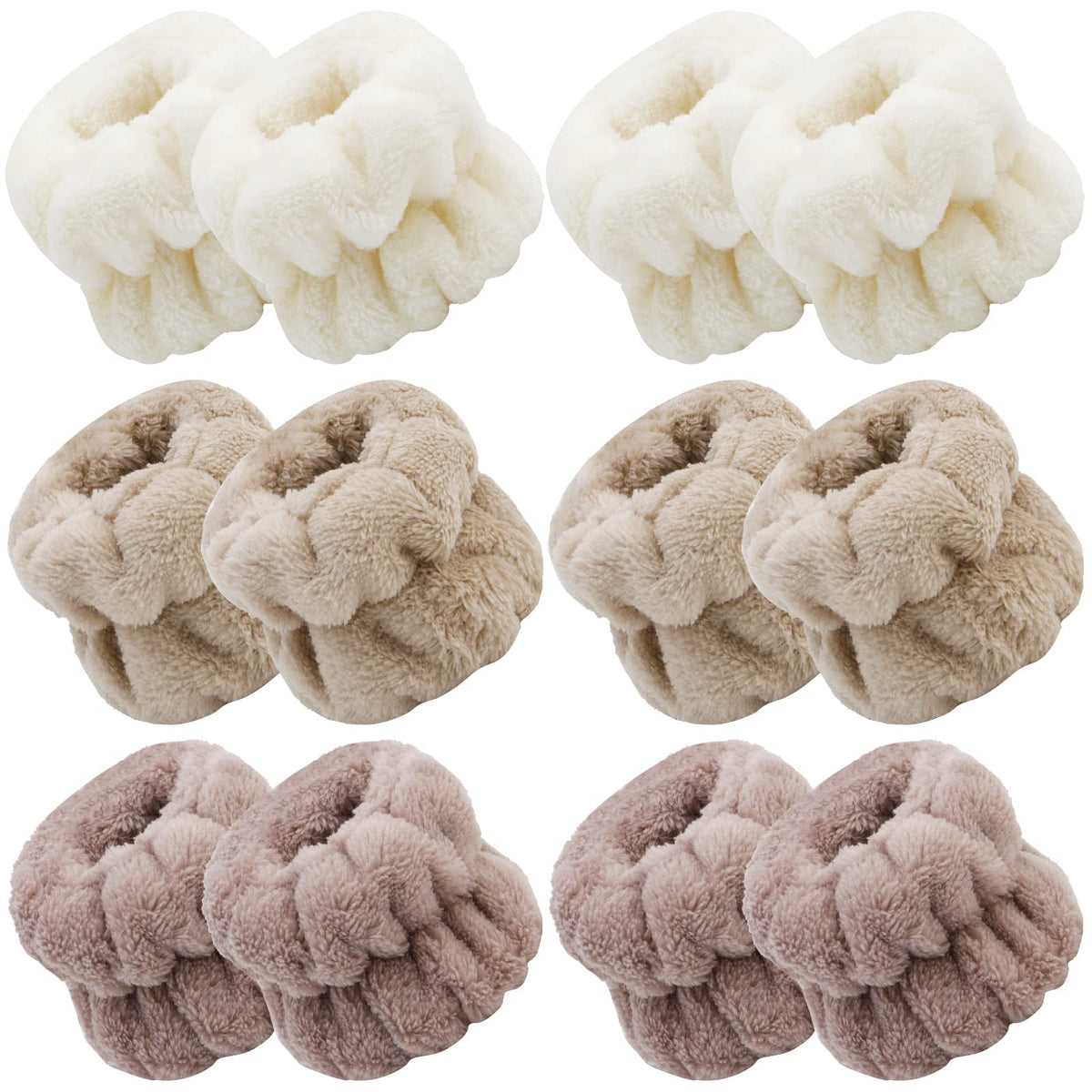 WHAVEL pulseras absorbentes para lavado facial evitan salpicaduras