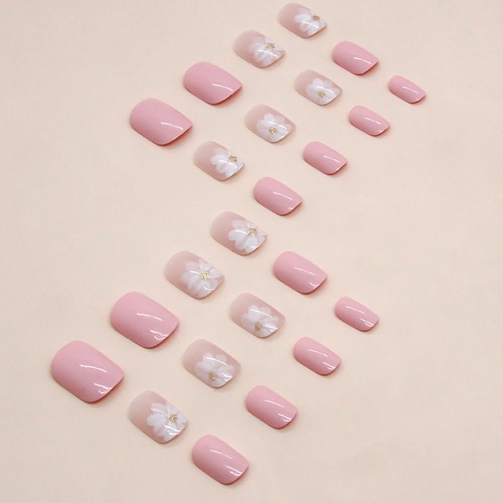 Whiosyrt press-on nails set of 32 for versatile home styling