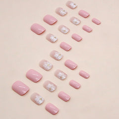 Whiosyrt press-on nails set of 32 for versatile home styling