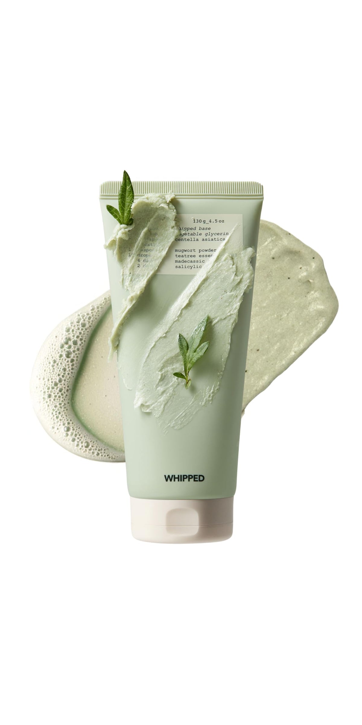 Whipped Semo Face Wash bottle highlighting oil-control benefits.