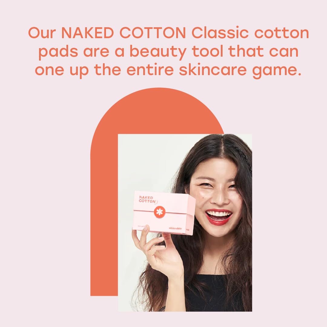 White Rabbit four-by-six-inch pads absorb just enough liquid for smooth toner application.