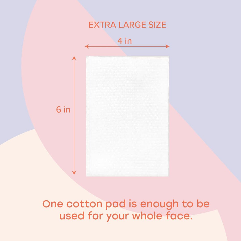 White Rabbit Naked Cotton Classic pads absorb just enough liquid for controlled application