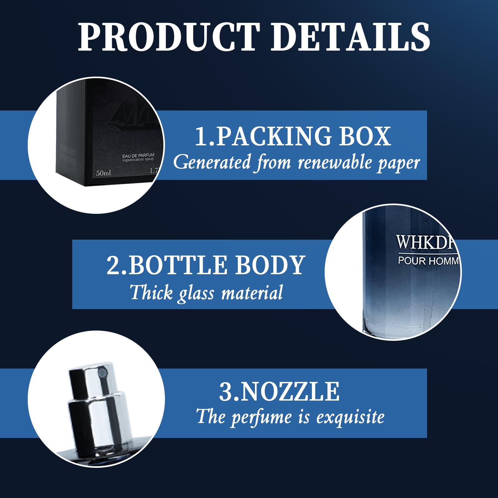 WHKDFV Eau de Toilette applied to pulse points for projection