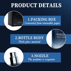 WHKDFV Eau de Toilette applied to pulse points for projection