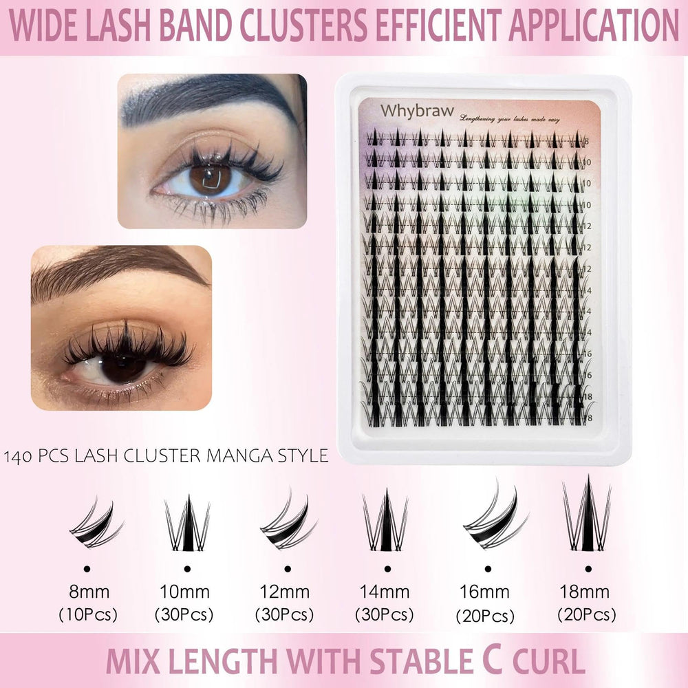 Whybraw Precision Tweezers ensure precise, clean cluster placement.