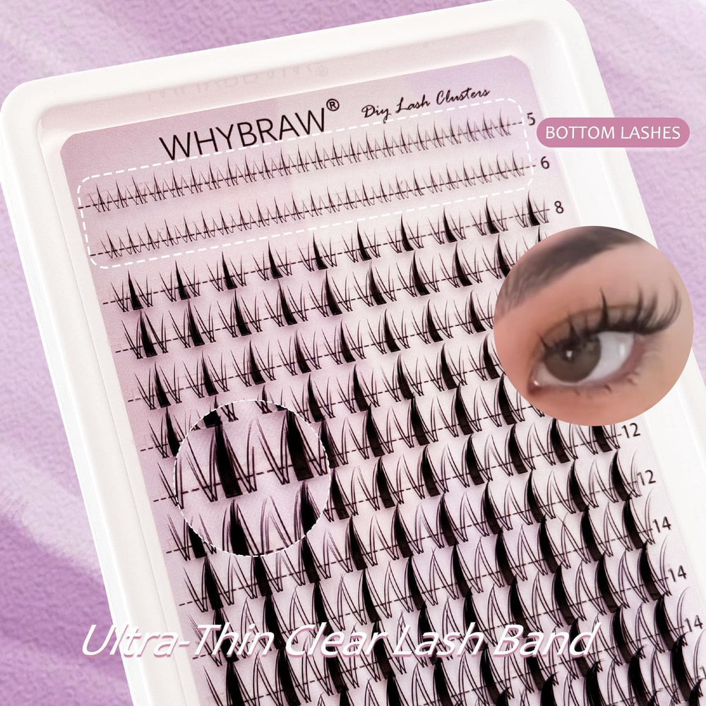 Whybraw reusable 10-plus-times lashes save money and time.