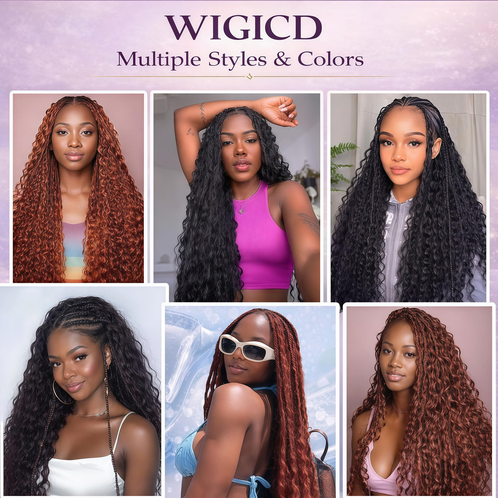WIGICD 20in braiding hair is soft, smooth, and long-lasting