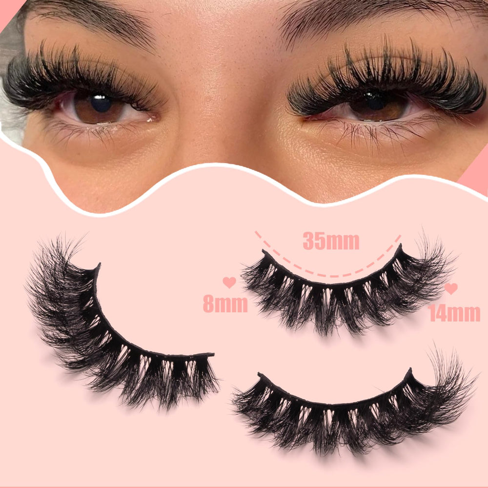 Wikbik 14-pair premium lashes for versatile daily looks
