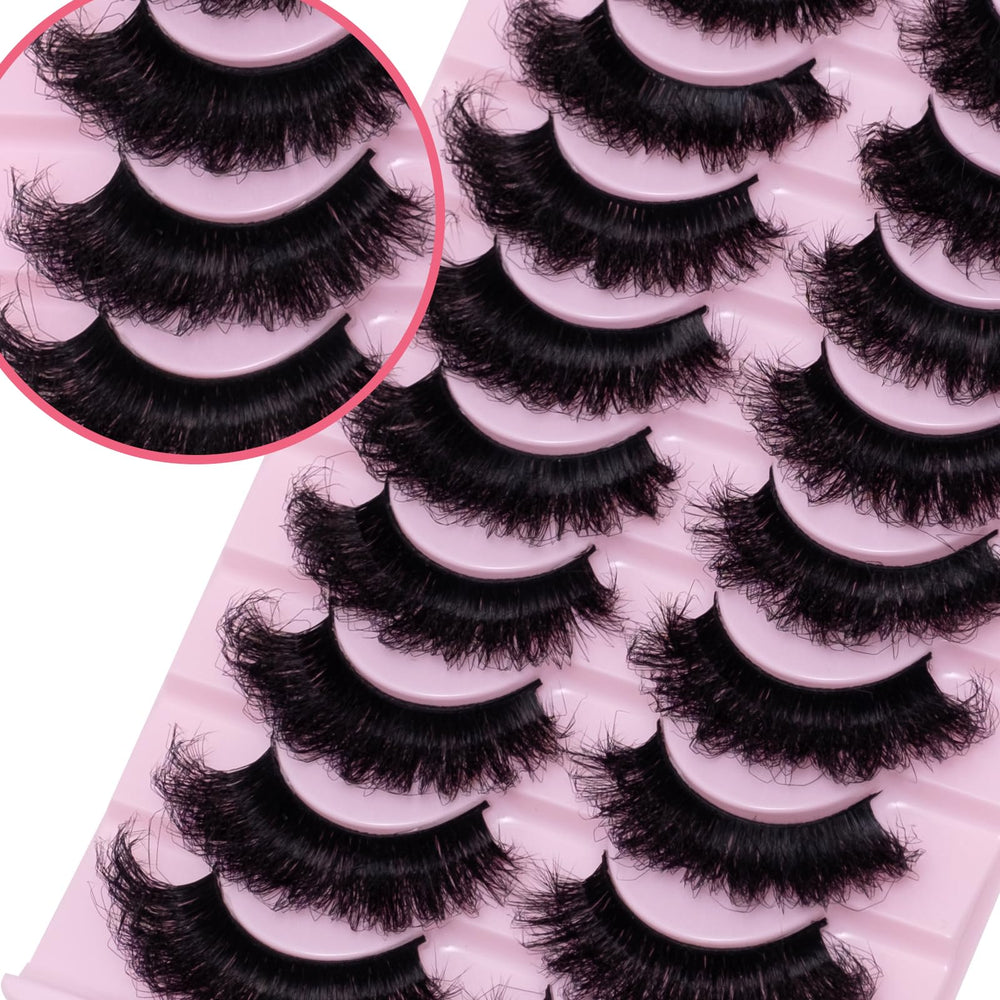 Wikbik Cat-eye lashes shape eyes with bold drama while remaining wearable.