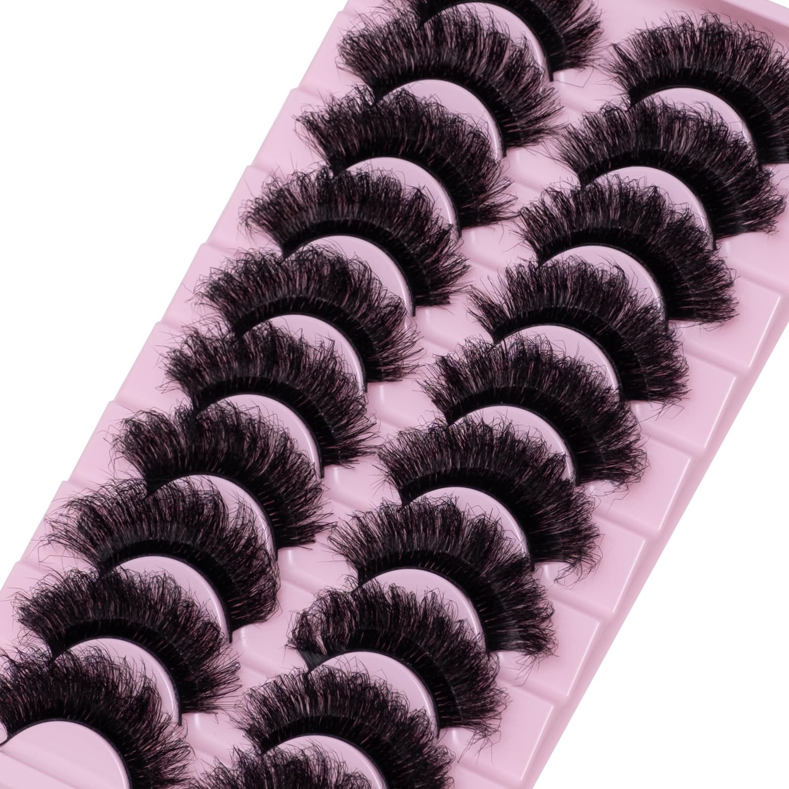 Wikbik lashes are reusable up to 15+ times with proper care.