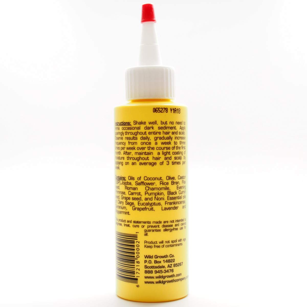 Wild Growth Light Oil Moisturizer application highlights easy daily scalp nourishment.