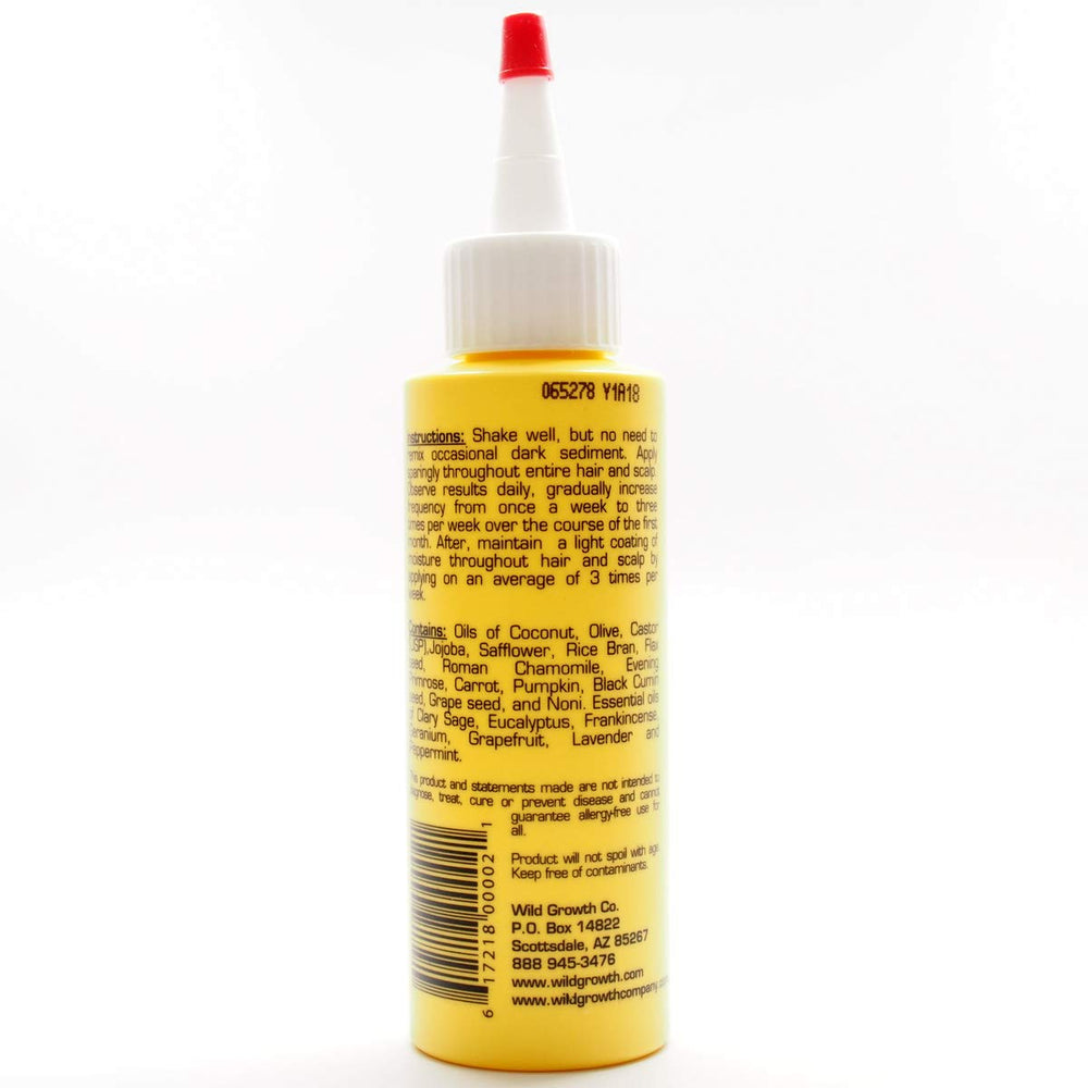 Wild Growth Light Oil Moisturizer application highlights easy daily scalp nourishment.