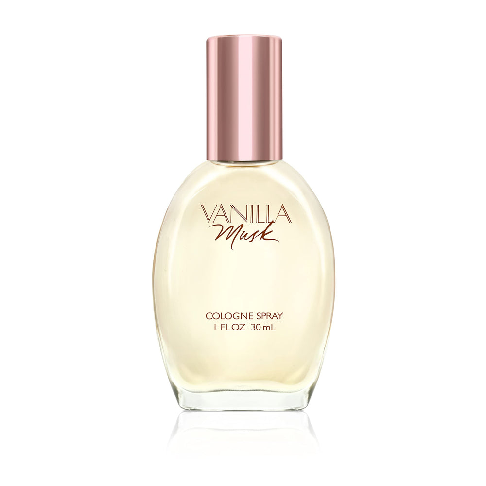 Wild Musk Coty Vanilla Musk bottle shows creamy vanilla and musk for long-lasting daily wear.