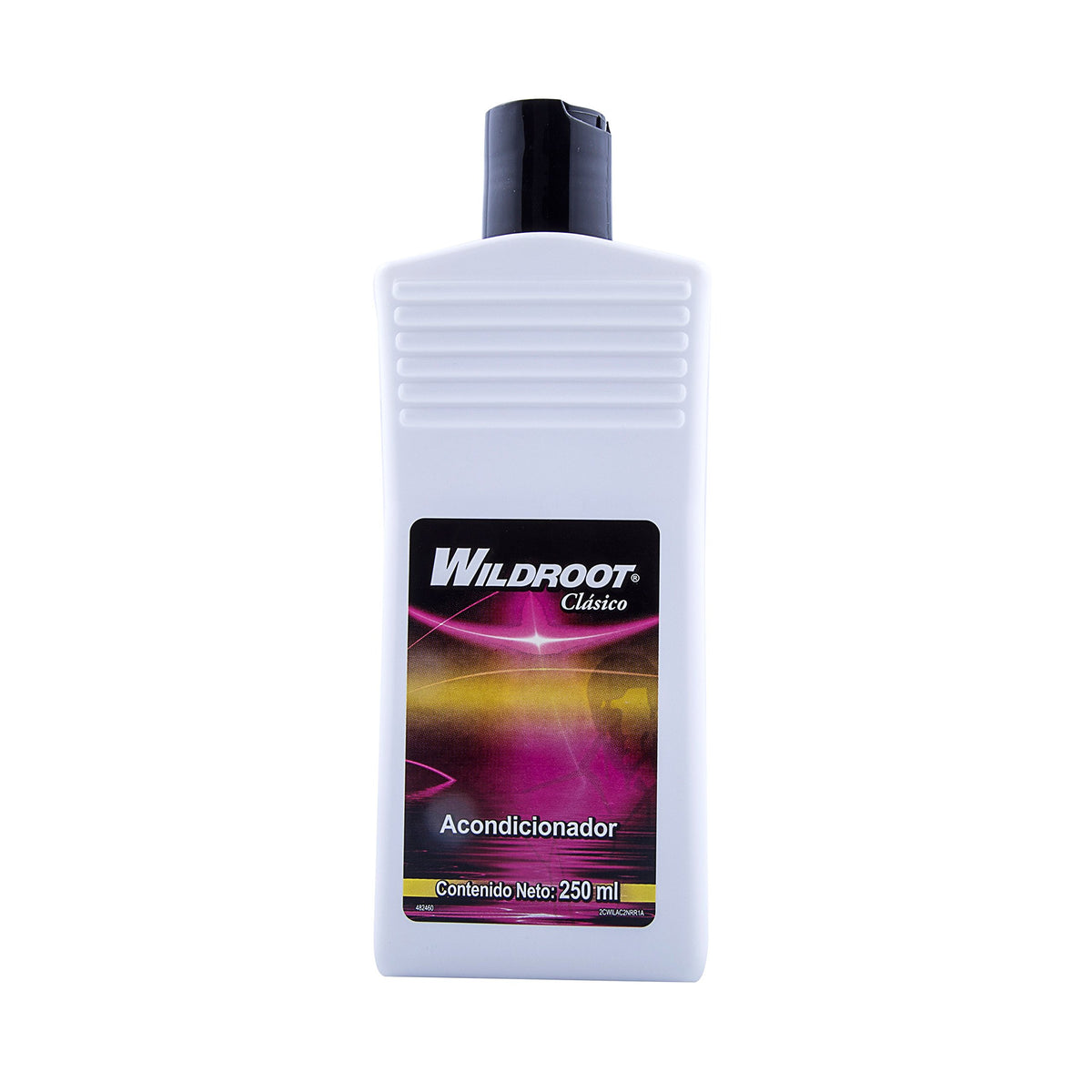 Wild Root Acondicionador frente a la botella, cabello suave tras cada uso.