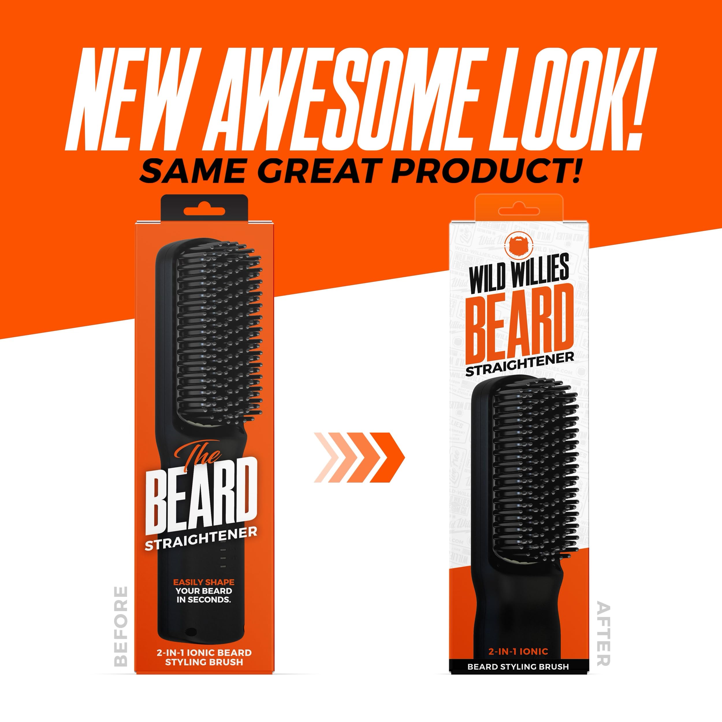 Wild Willies anti-scald design supports comfortable styling