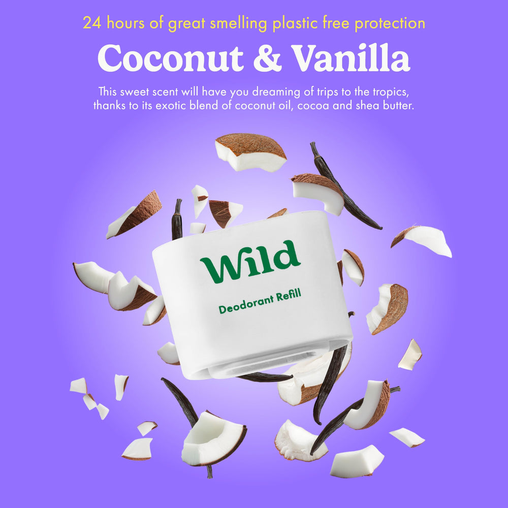 Wild zero-plastic refill system emphasizing sustainable, waste-reducing design.