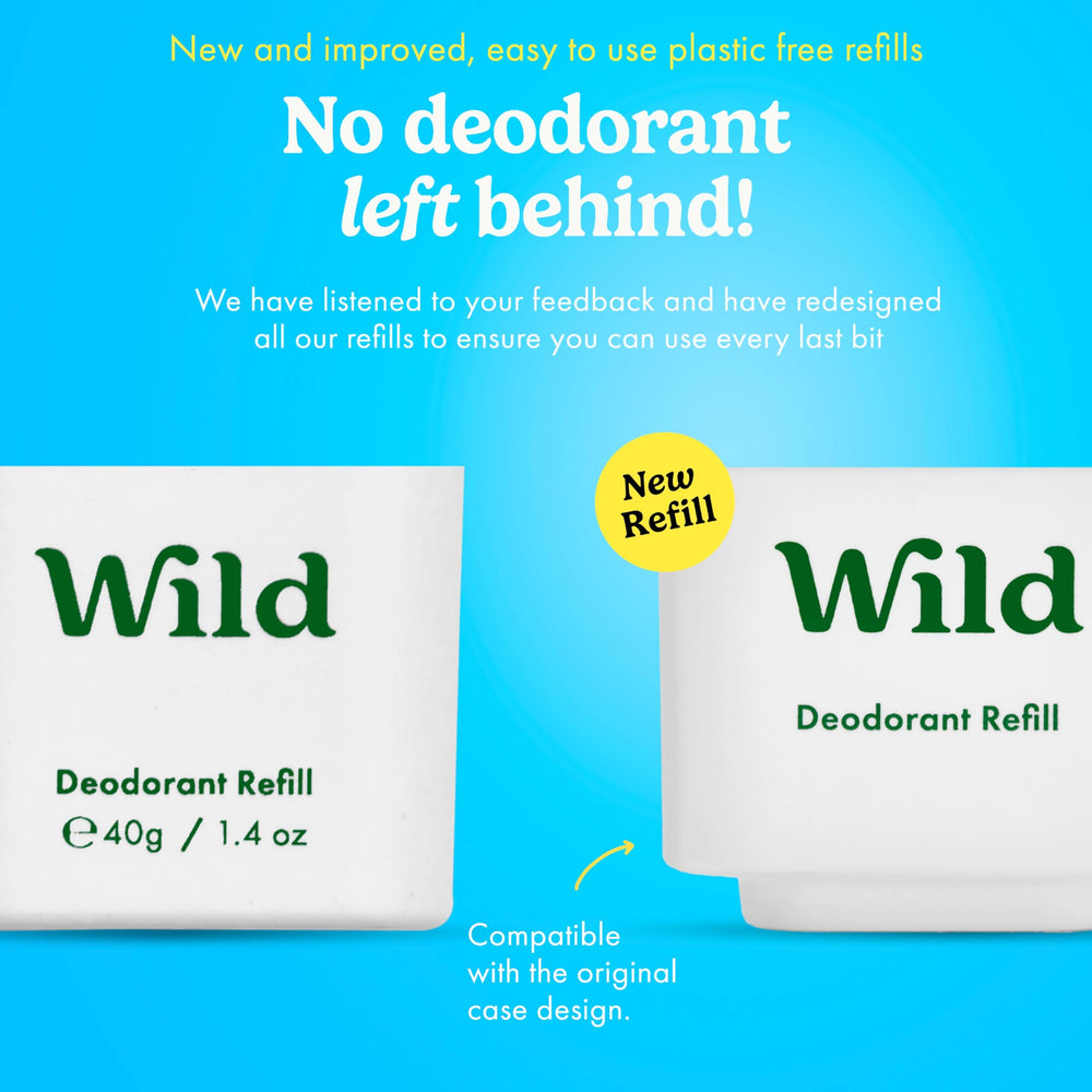 Wild zero-plastic refill system reduces waste while keeping you fresh