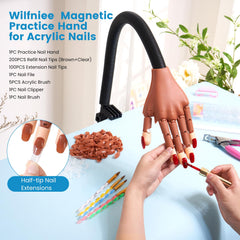 Wilfniee adjustable stand on a table supports stable, ergonomic practice sessions.