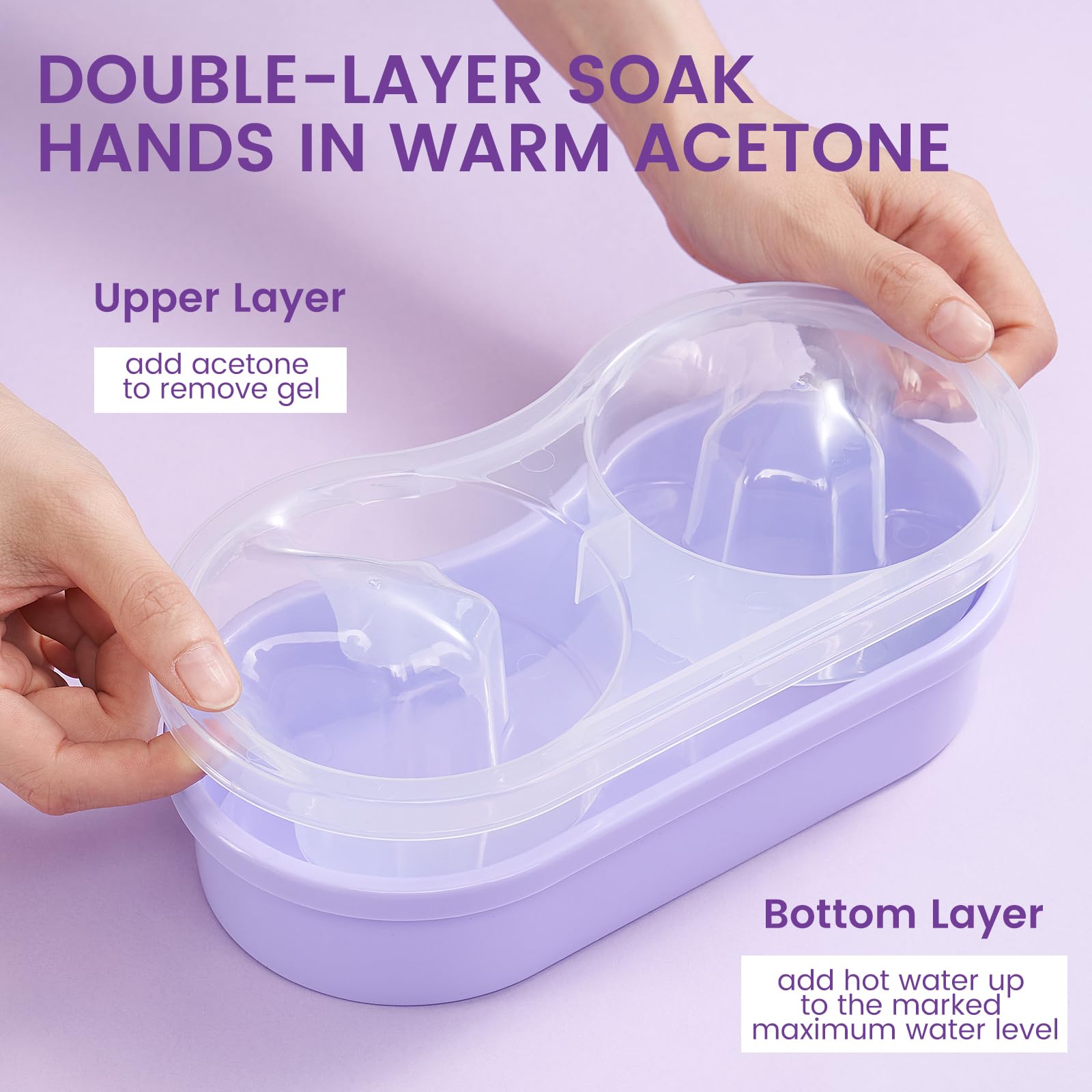Wilfniee double-layer design separates water and remover