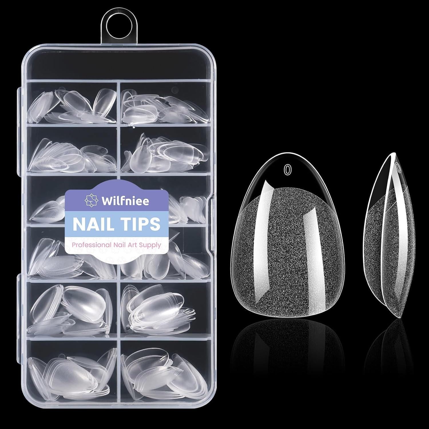 Wilfniee gift-ready kit for at-home DIY nail art with friends.