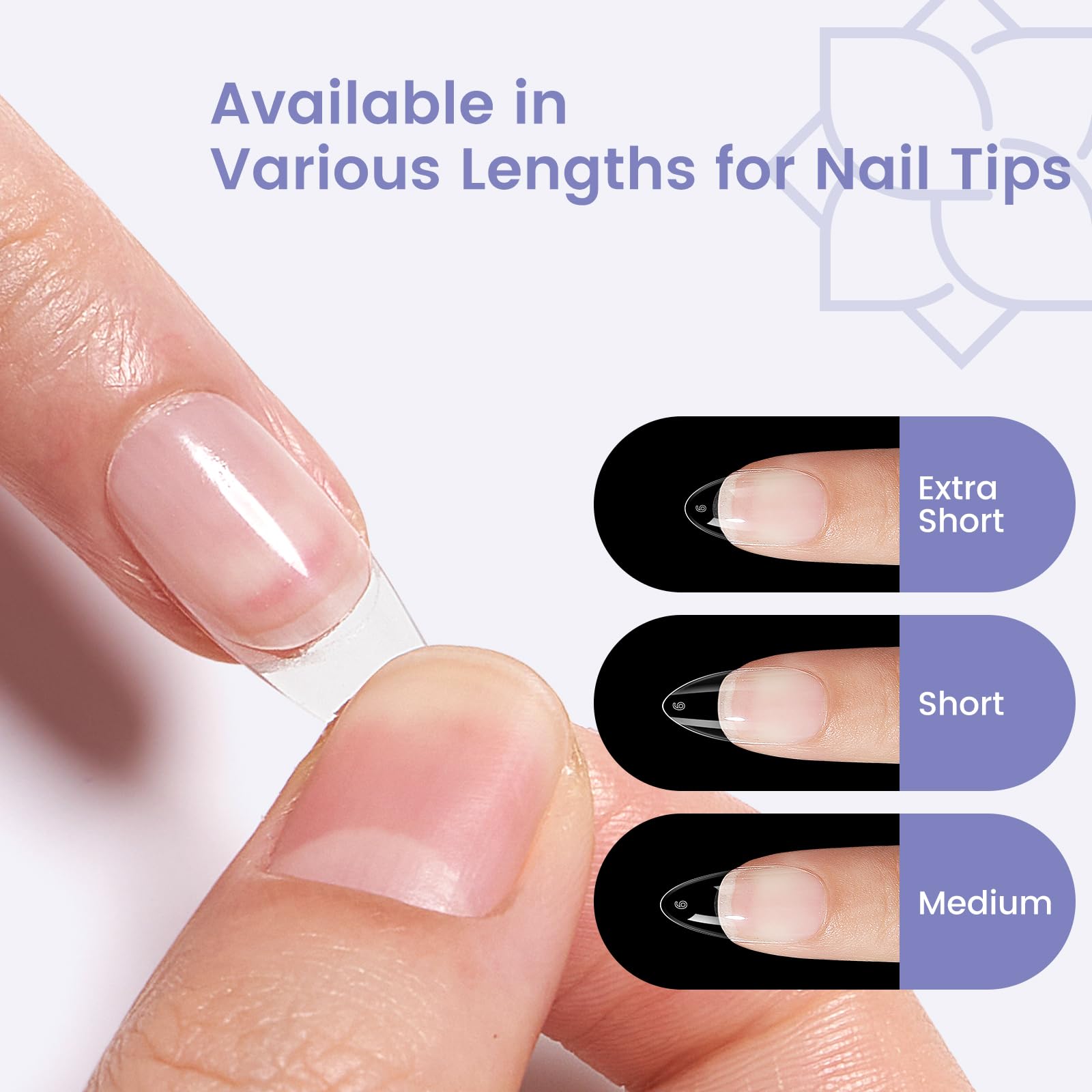 Wilfniee no-file inner finish enables quick, clean applications.