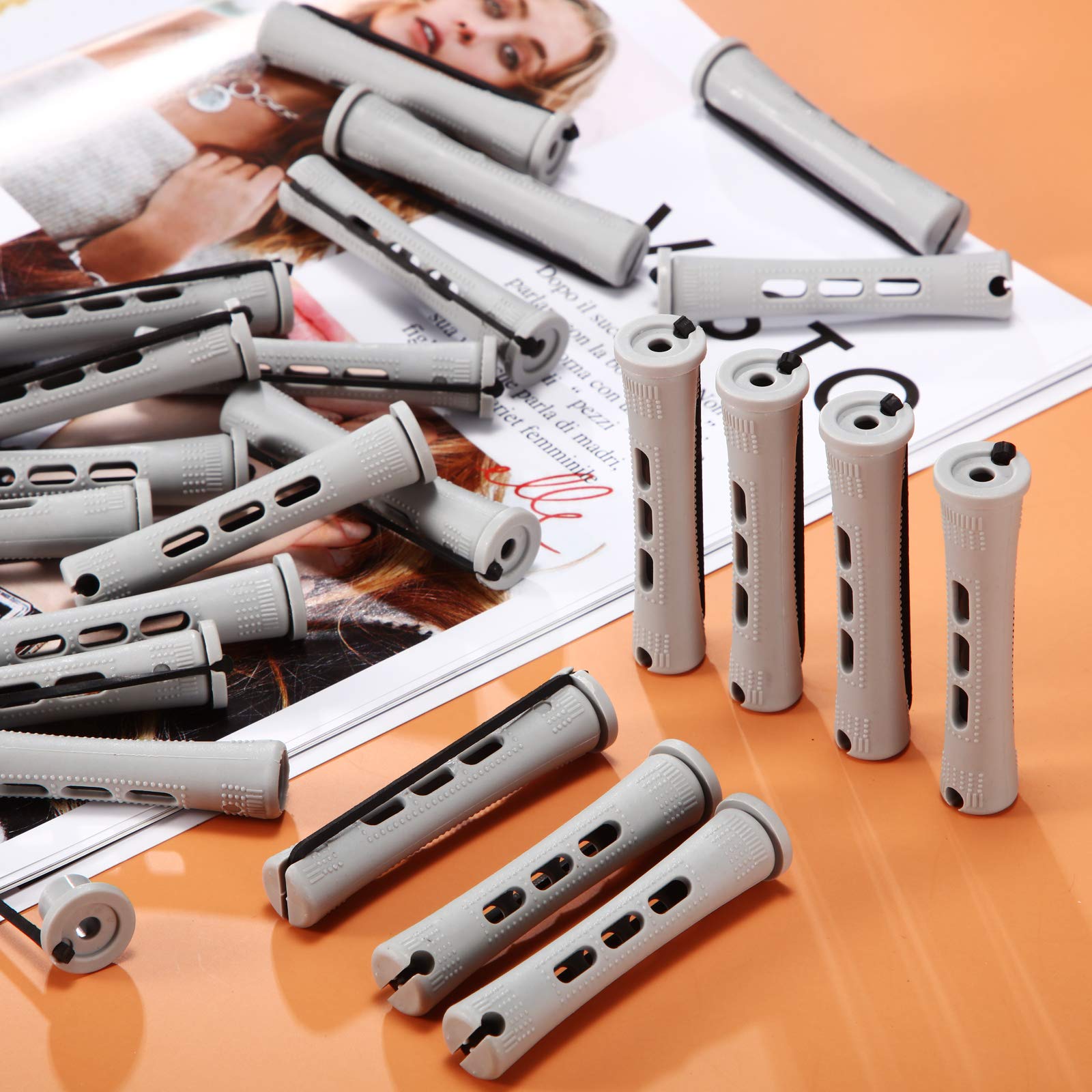 Willbond 60-pcs perm rod set for family sharing and versatile styling