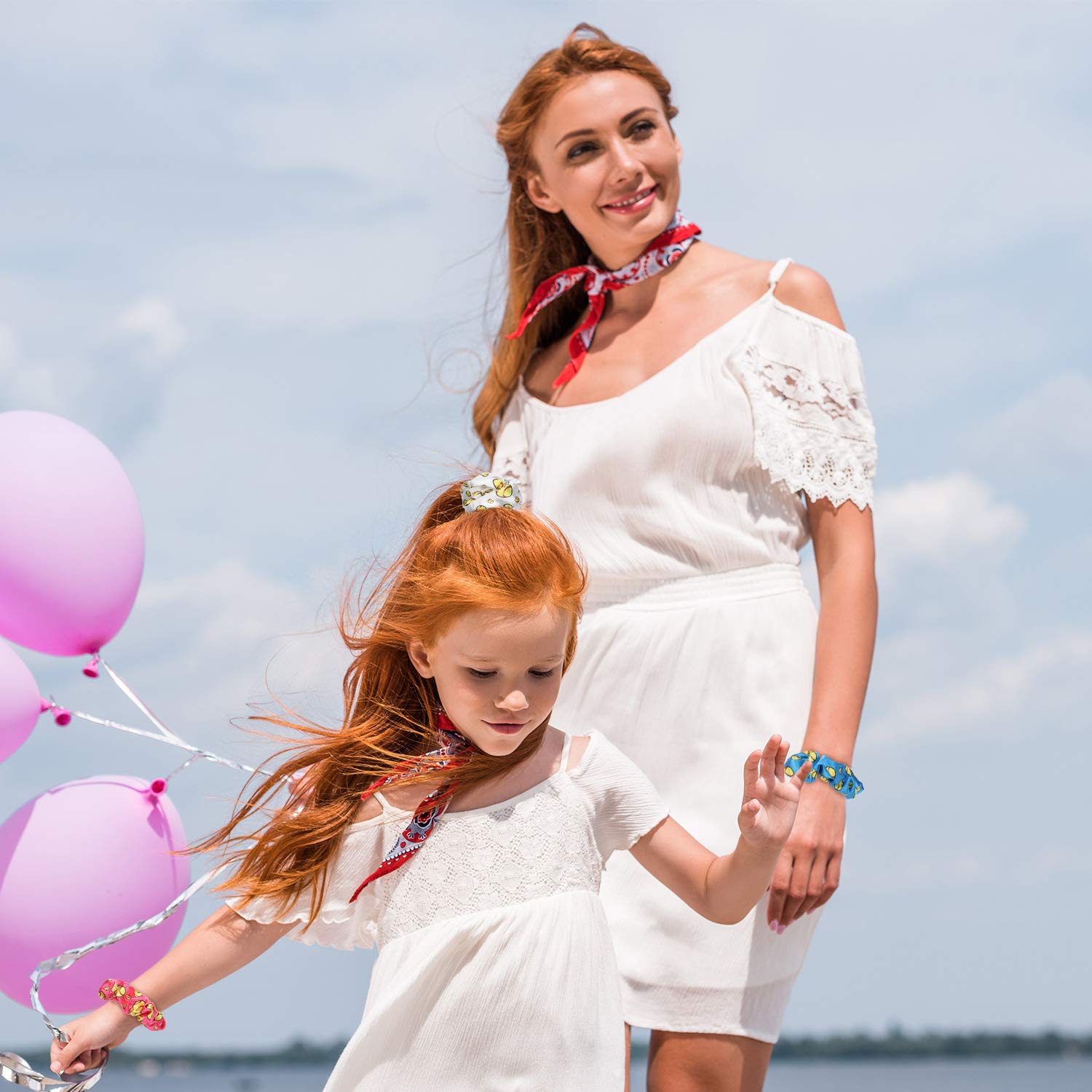 WILLBOND ball-themed satin hair scrunchie green keeps ponytail secure during workouts.