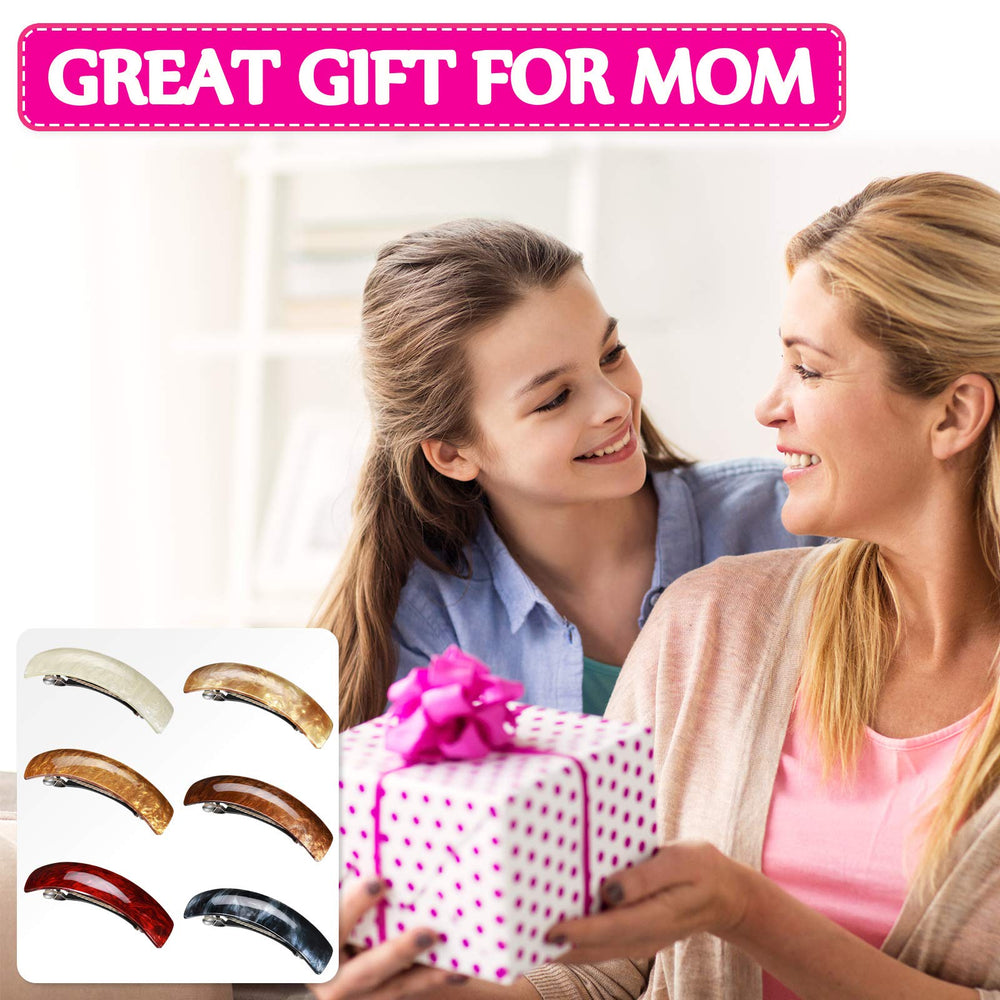 WillBond gift-ready pack of barrettes for women.
