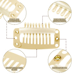 Clip WILLBOND de extensión de 3,2 x 1,6 cm para peinados
