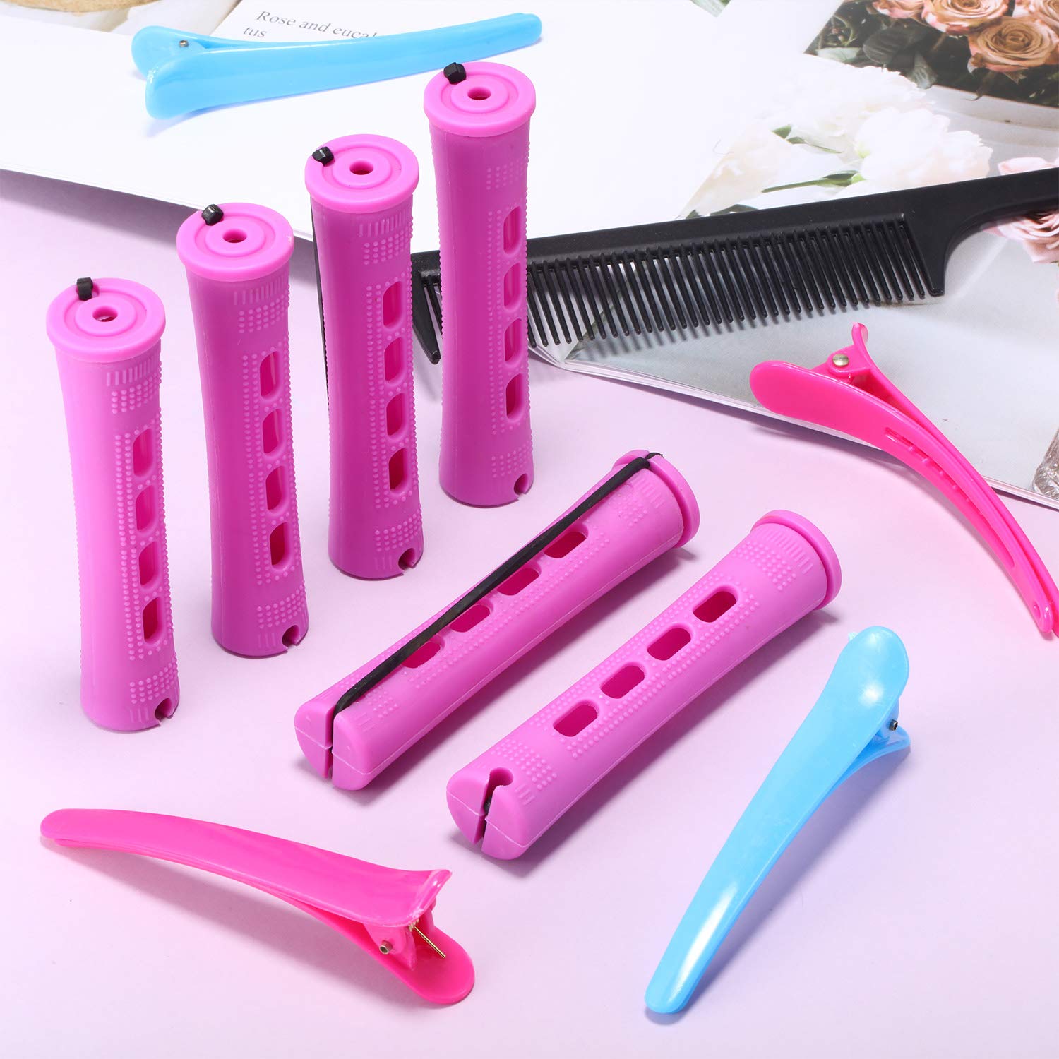 Sturdy plastic WILLBOND perm rods built for repeated styling sessions