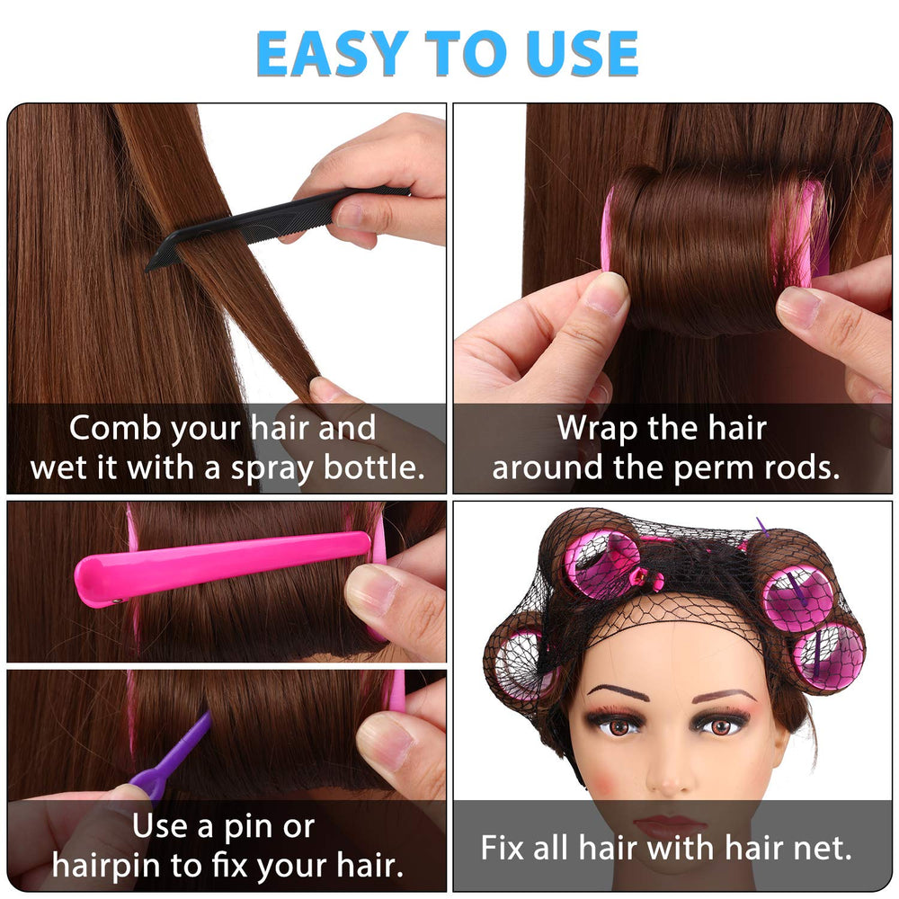 Willbond perforated breathable roller design promotes airflow during styling.