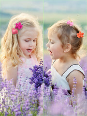 WILLBOND heart-shaped barrette adds charming detail to outfits