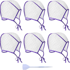 WILLBOND purple highlighting cap with tipping caps for precise dye application at home.