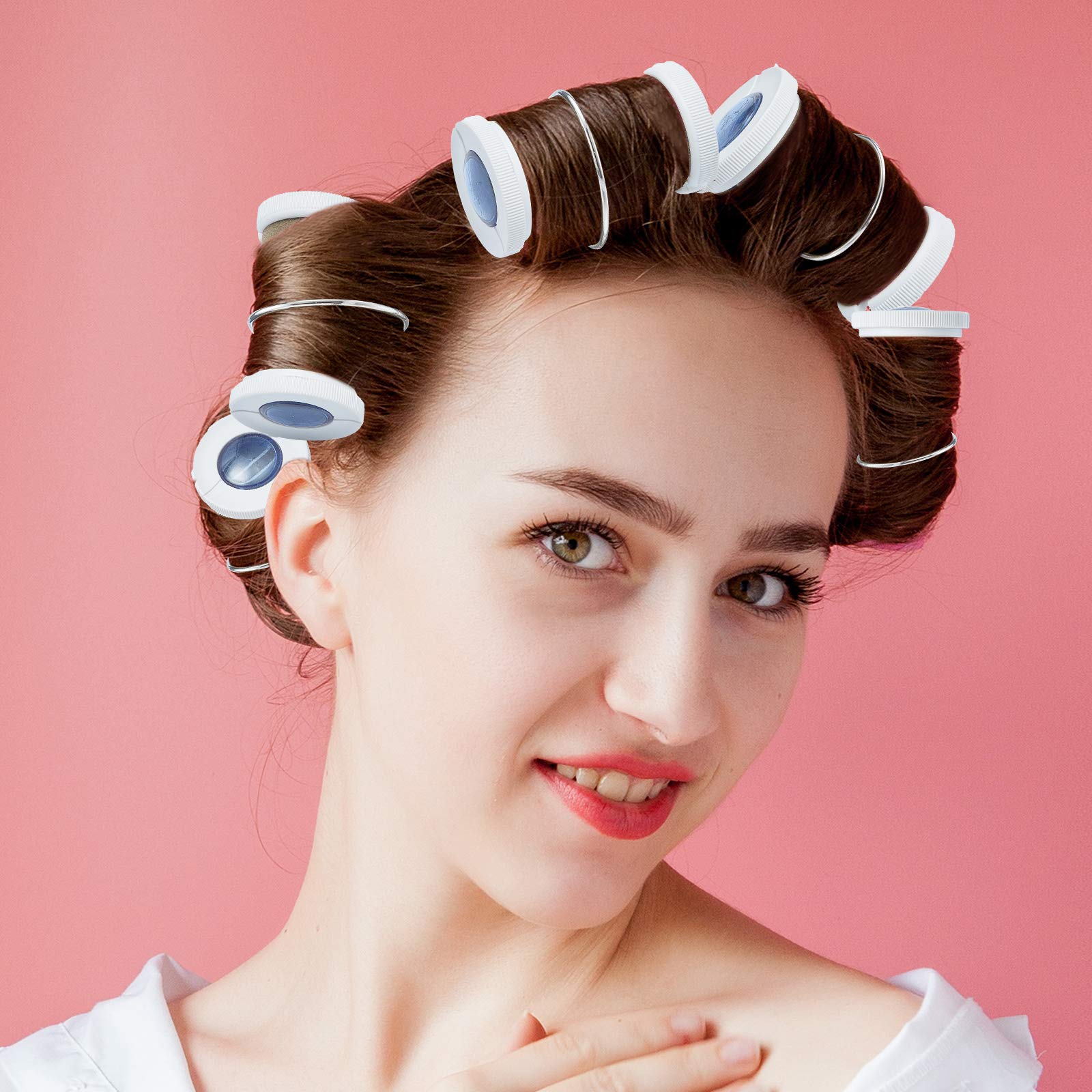 Willbond hot roller clips metal-detail highlights durable spring steel construction.