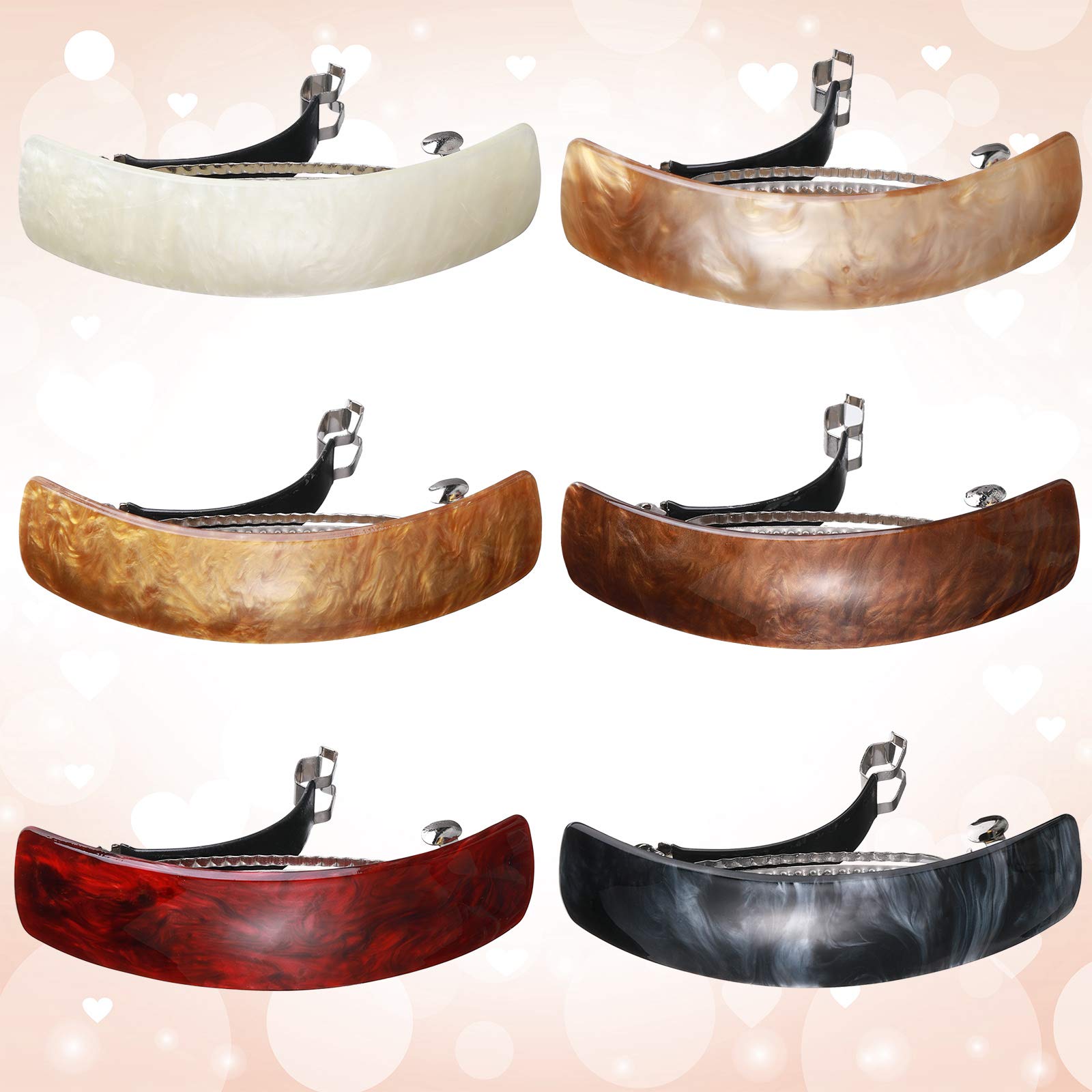 WillBond lightweight barrettes provide comfortable all-day wear.