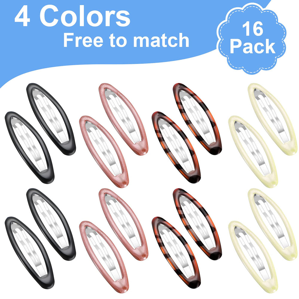 Willbond oval water-drop clip with glossy varnish finish for bright, lasting color.