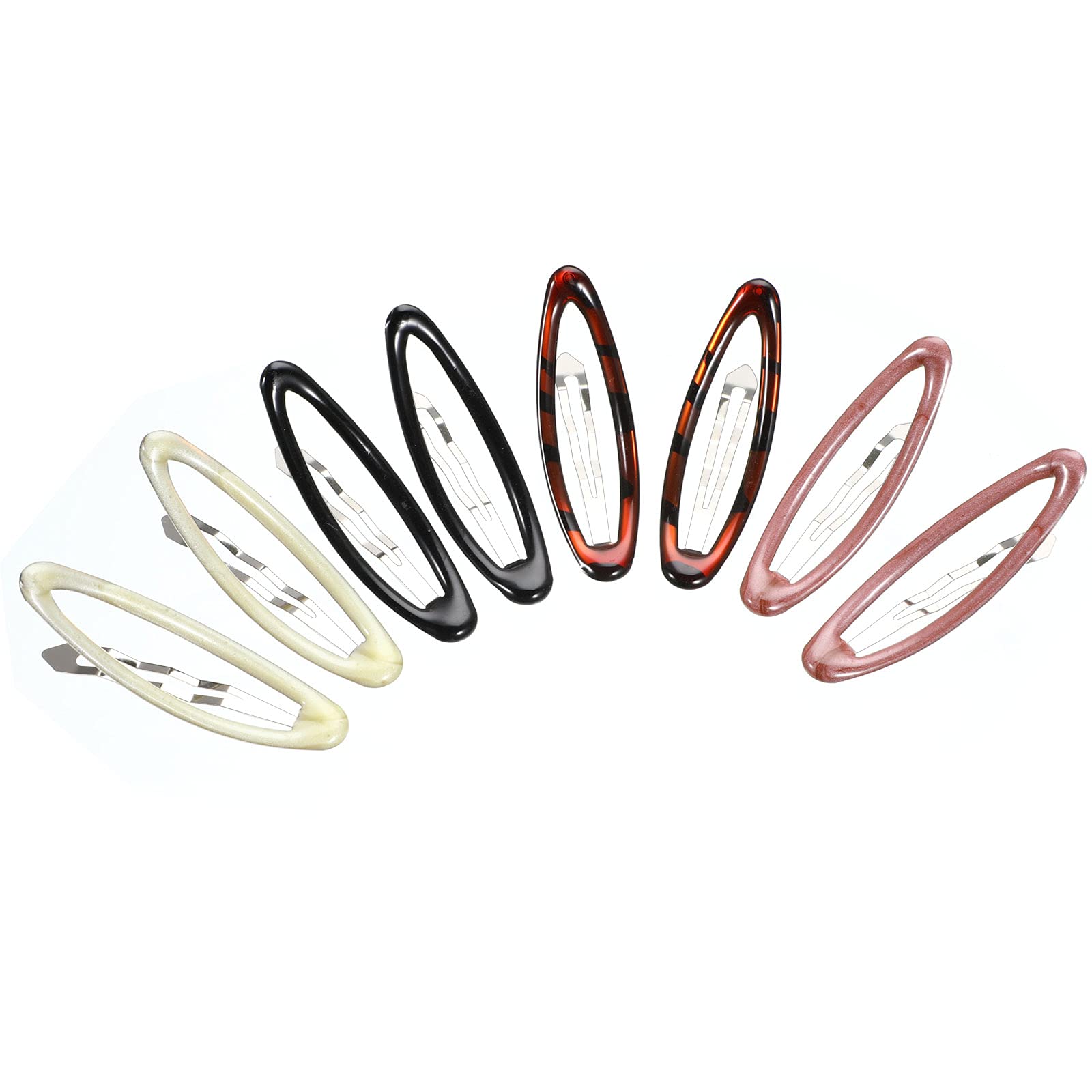 Willbond metal clip with widened design for easier styling.