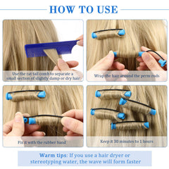 WILLBOND pintail comb for easy sectioning and wrapping