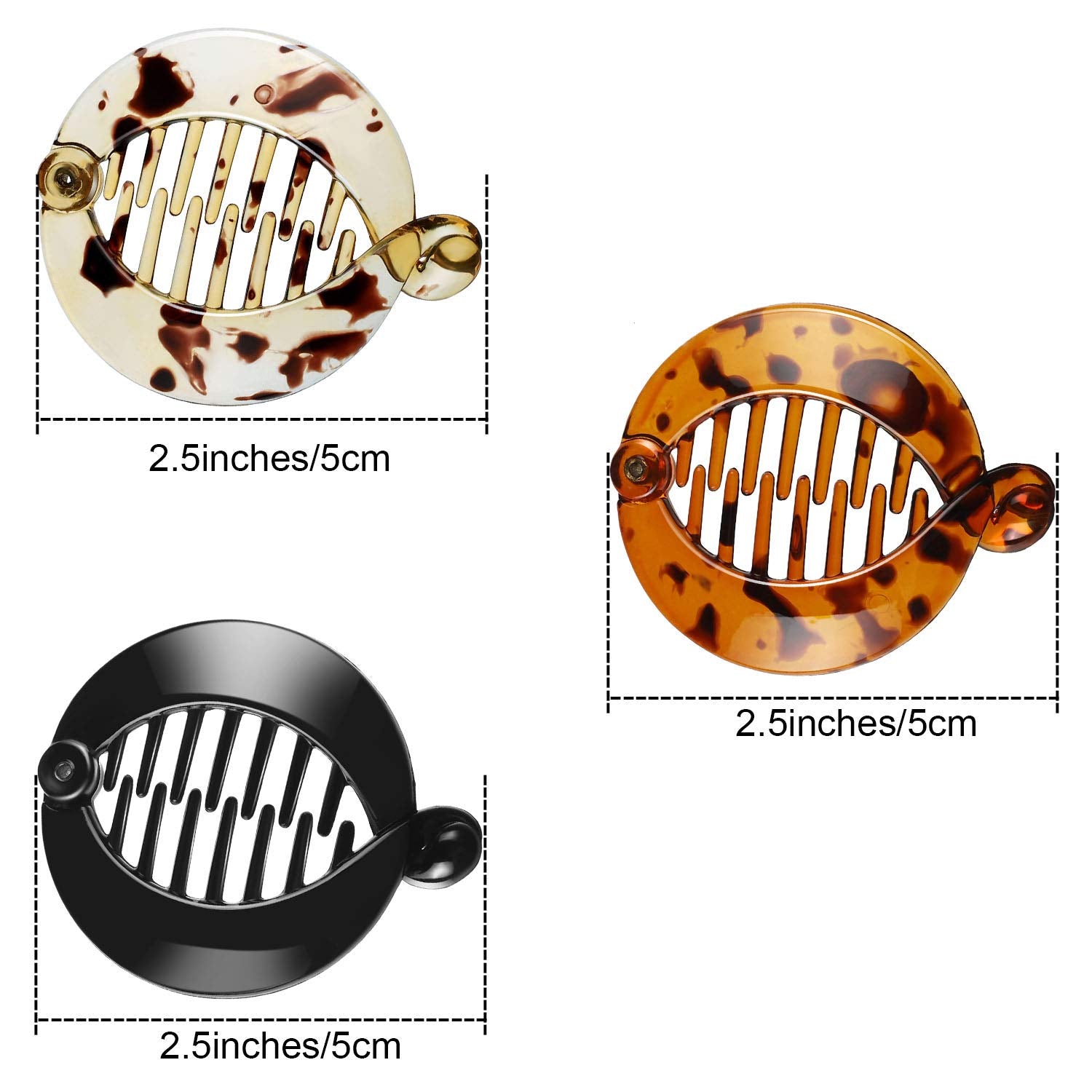 Pinzas WILLBOND con forma de fishtail, diseño en resina para agarre seguro.
